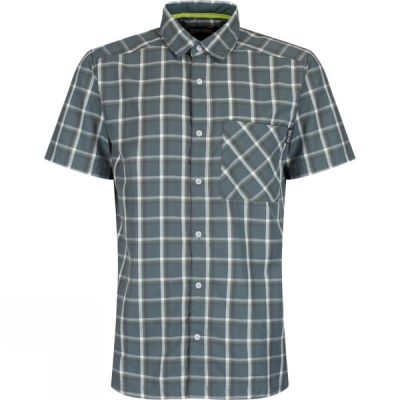 Camisa Regatta Mindano II Manga Corta Hombre - Gris - Chile UCK058912